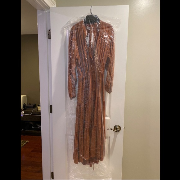 NWT! A.L.C. Jenine Belted Midi Dress - Picture 8 of 14